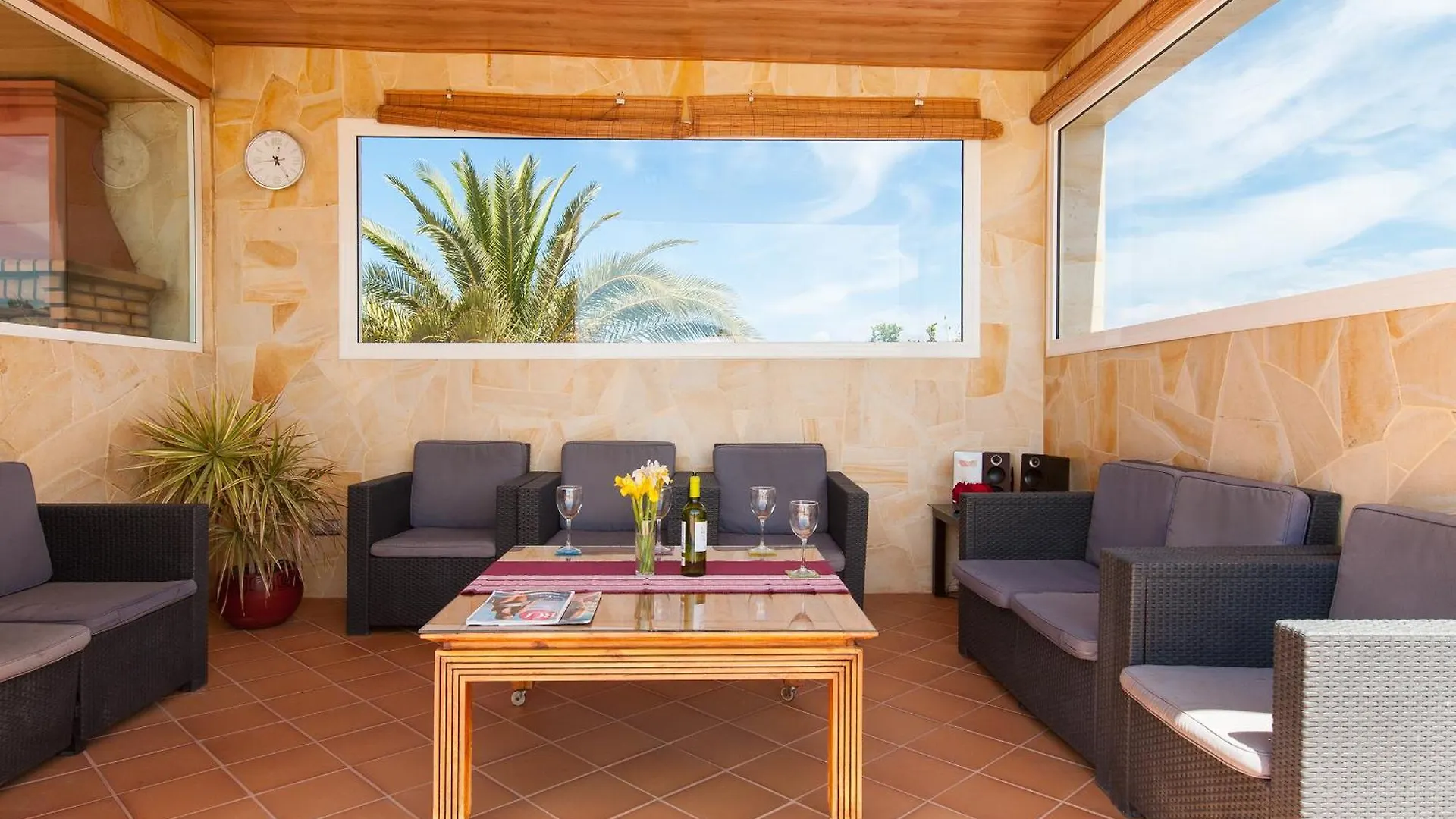 Villa Los Azules With Pool And Jacuzzi 马斯帕洛马斯 0*,