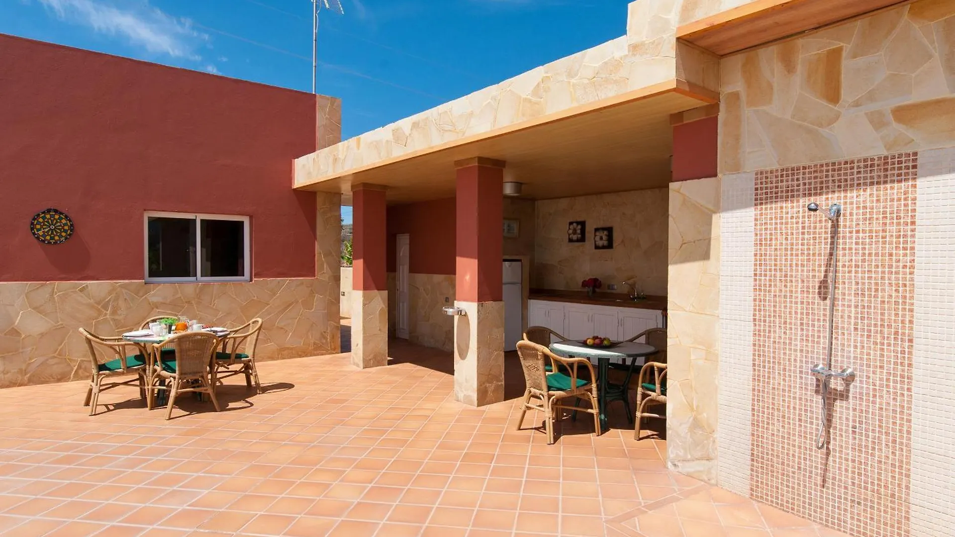 Villa Los Azules With Pool And Jacuzzi 马斯帕洛马斯